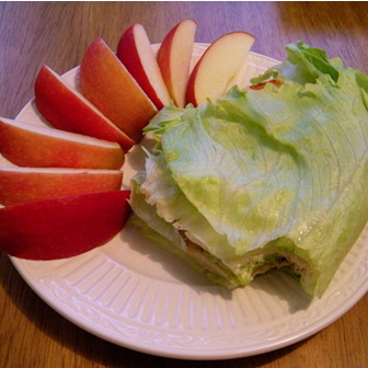 Raw vegan tuna sub
